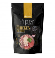PIPER ANIMALS with chicken hearts and spinach - wet dog food - 500g