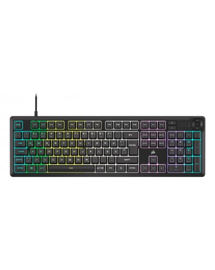 Corsair K55 CORE RGB keyboard Gaming USB QWERTZ German Black