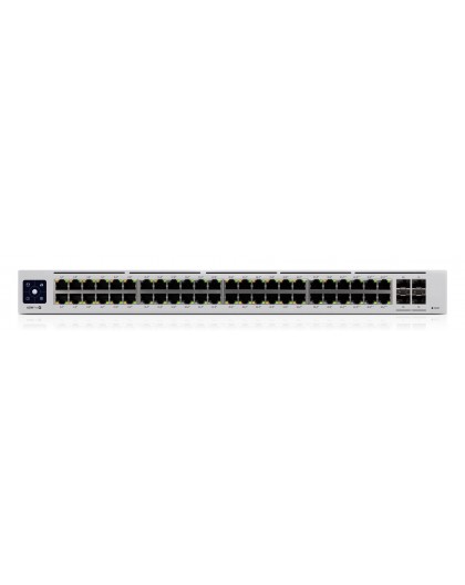 Ubiquiti UniFi Pro 48-Port PoE Managed L2/L3 Gigabit Ethernet (10/100/1000) Power over Ethernet (PoE) 1U Silver