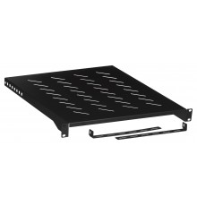 Lanberg AK-1005-B Rack shelf for 19’ 800MM (1U, 483X500MM)