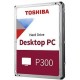 Toshiba P300 internal hard drive 4 TB 5400 RPM 128 MB 3.5" Serial ATA III