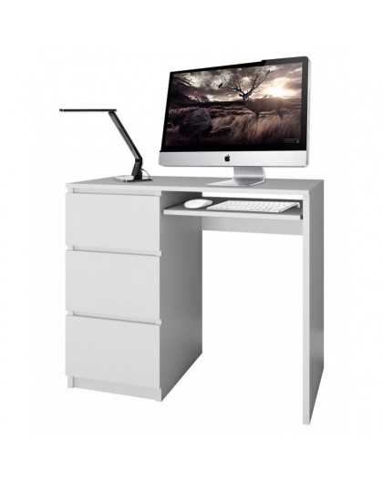 Topeshop LIMA LEWE BIEL MAT computer desk White