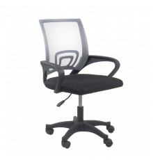 Topeshop FOTEL MORIS SZARY office/computer chair Padded seat Mesh backrest