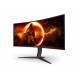 AOC Gaming CU34G2XP/BK skarm - WLED -