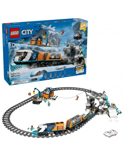 LEGO CITY 60470 Экспедиция Арктического Поезда Полярного Экспресса