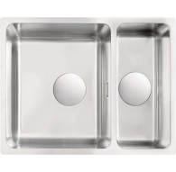 1.5-bowl undermount steel sink