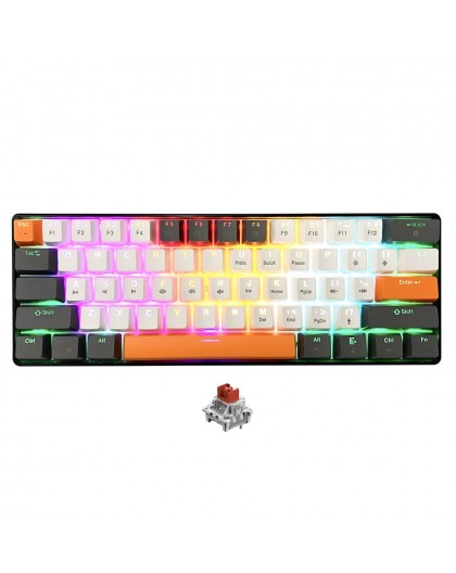 MEDIA-TECH MECHANICAL KEYBOARD 60% MT1258