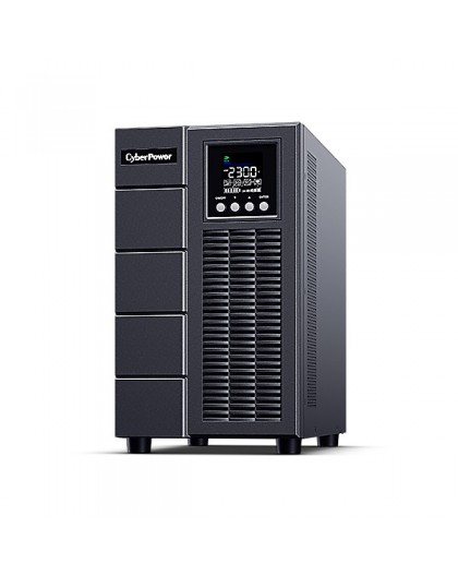 CyberPower OLS3000EA-DE katkematu toiteallikas (UPS) Kahekordne muundamine (Online) 3 kVA 2700 W 7 AC väljundit