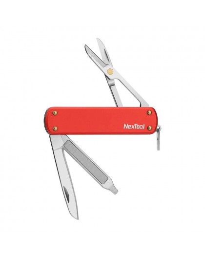 NexTool Mini Pocket Knife NE0142 4-in-1 red