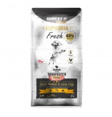 BIOFEED Euphoria Fresh Junior Medium & Large Monoprotein Turkey - dry dog food - 2kg