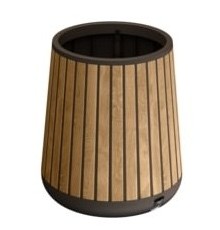 KETER 261030 garden planter bronze