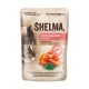 SHELMA with salmon and cod in sauce - wet cat food - 4x85g