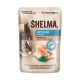 SHELMA with salmon and cod in sauce - wet cat food - 4x85g