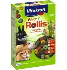 VITAKRAFT Party Rollis Funny Mix - treat for rodents and rabbits - 500g
