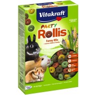VITAKRAFT Party Rollis Funny Mix - treat for rodents and rabbits - 500g