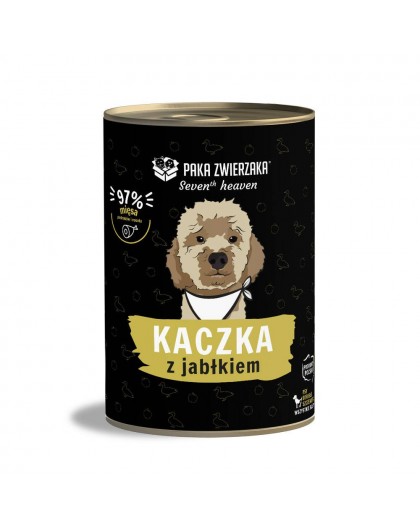 PAKA ZWIERZAKA Seventh Heaven Duck with apple - wet dog food - 400g