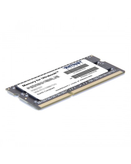 Patriot Memory 8GB DDR3 PC3-12800 (1600MHz) SODIMM memory module 1 x 8 GB