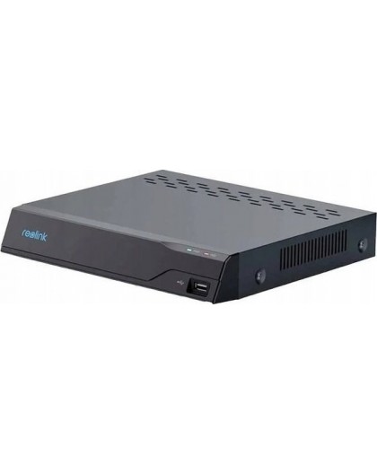 Reolink NVS8(NHD) - 8-Channel PoE NVR for 24/7 Recording, Support up to 16MP, No HDD Built-in, Up to 12TB Storage Capacity