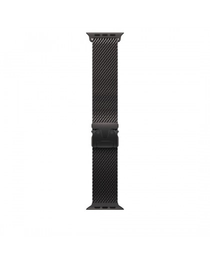 Apple 49mm Black Titanium Milanese Loop - Small