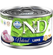 FARMINA N&D Cat Natural Lamb- wet cat food - 140 g