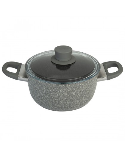 Induction granite pot with lid Ballarini Murano - 2.8 ltr