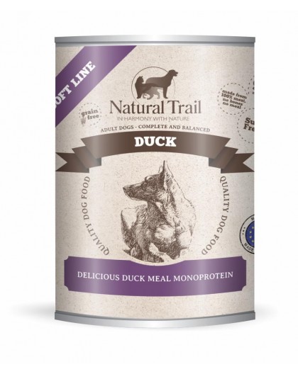 NATURAL TRAIL Duck Soft Line - wet dog food - 800g