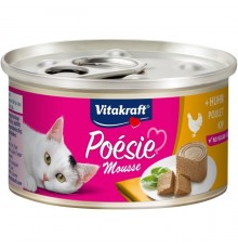 VITAKRAFT POESIE mousse chicken - wet cat food - 85 g