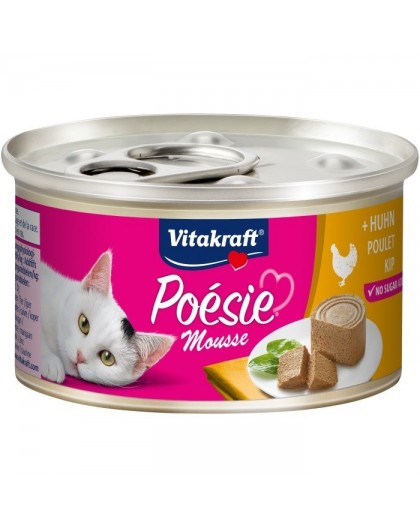 VITAKRAFT POESIE mousse chicken - wet cat food - 85 g