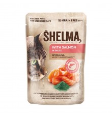 SHELMA with salmon in sauce - wet cat food - 85g
