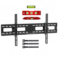 Maclean MC-422 TV Wall Mount Heavy Duty 43"-100" max VESA 800x400 120kg Tilting +/-15° Bracket Holder Hanger with Spirit Level A