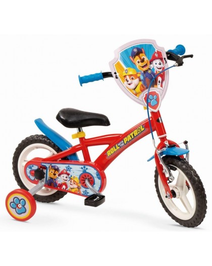 Children's Bike 12" Paw Patrol Red 1178 Boy NEW TOIMSA