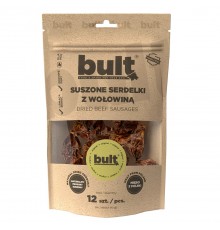 BULT Dried beef sausages - dog treat - 12