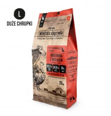 Rural Farm Beef with turkey L - dry dog ​​food - 20kg