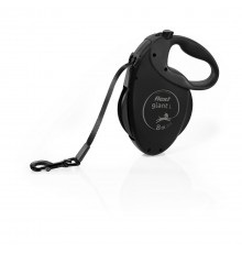 FLEXI Giant Tape Black Edition - automatic dog leash - 8 m