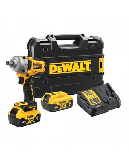 Mõjuremont DEWALT DCF891P2T 18V 2x5Ah XR 812Nm Kollane, Must