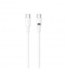 Havit CB6279 - USB Type C to USB Type C charging cable, 1 m (white)