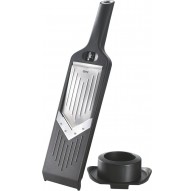 GEFU VIOLI slicer Manual Black ABS synthetics, Stainless steel