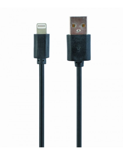 Gembird CC-USB2-AMLM-1M lightning cable Black