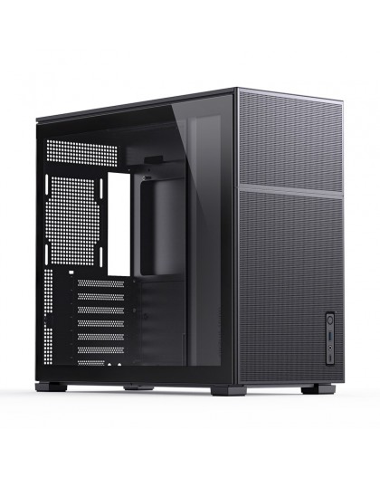 Корпус Jonsbo D41 MESH ATX, закаленное стекло - черный