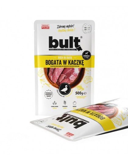 BULT Rich in duck - wet dog food - 500g
