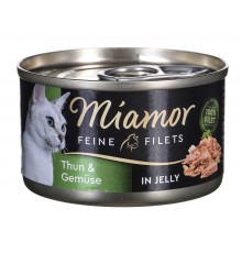Miamor cats moist food Tuna with vegetables 100 g
