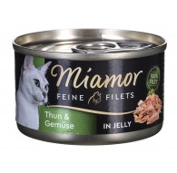 Miamor cats moist food Tuna with vegetables 100 g