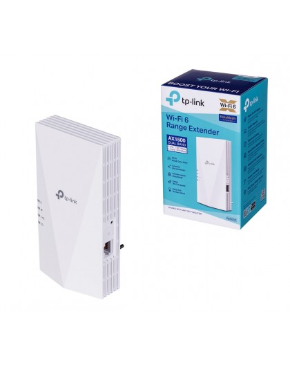 TP-Link RE500X network extender Network transmitter & receiver White 1000 Mbit/s
