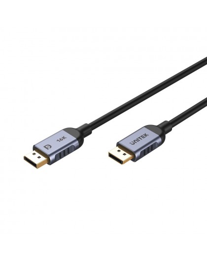 UNITEK C1628GY01-5M DisplayPort cable Black, Grey
