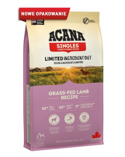 ACANA Singles Grass-Fed Lamb - dry dog food - 11,4kg