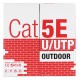 Q-LANTEC KIU5OUTS305Q networking cable 305 m Cat5e U/UTP (UTP) Black