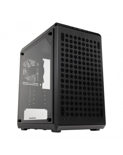 Cooler Master Q300L V2 Mini Tower Black, Transparent