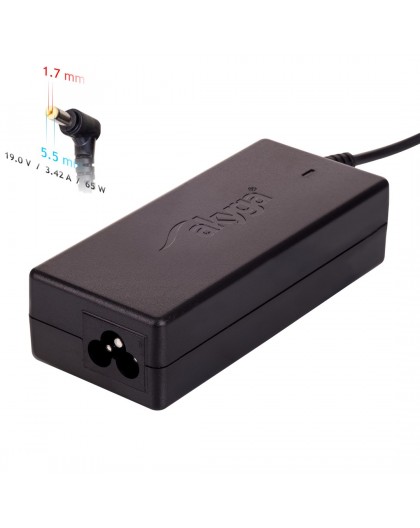 Akyga AK-ND-06 power adapter/inverter Indoor 65 W Black