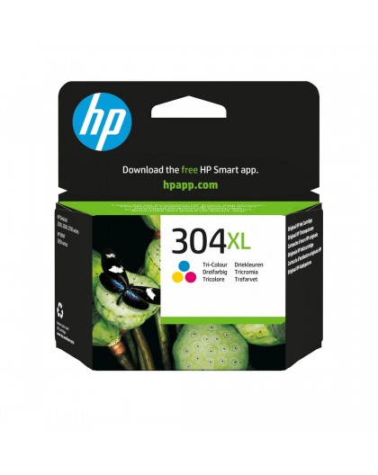 HP 304XL Tri-color Original Ink Cartridge