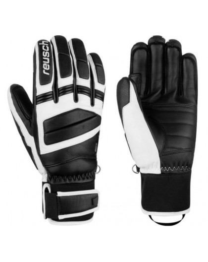 REUSCH MASTER PRO GLOVES SIZE 8,5 black and white